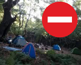 Παράνομη κατασκήνωση Σαμοθράκη