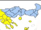 Αύριο 9/7 υψηλός κίνδυνος (κίτρινο) πυρκαγιάς